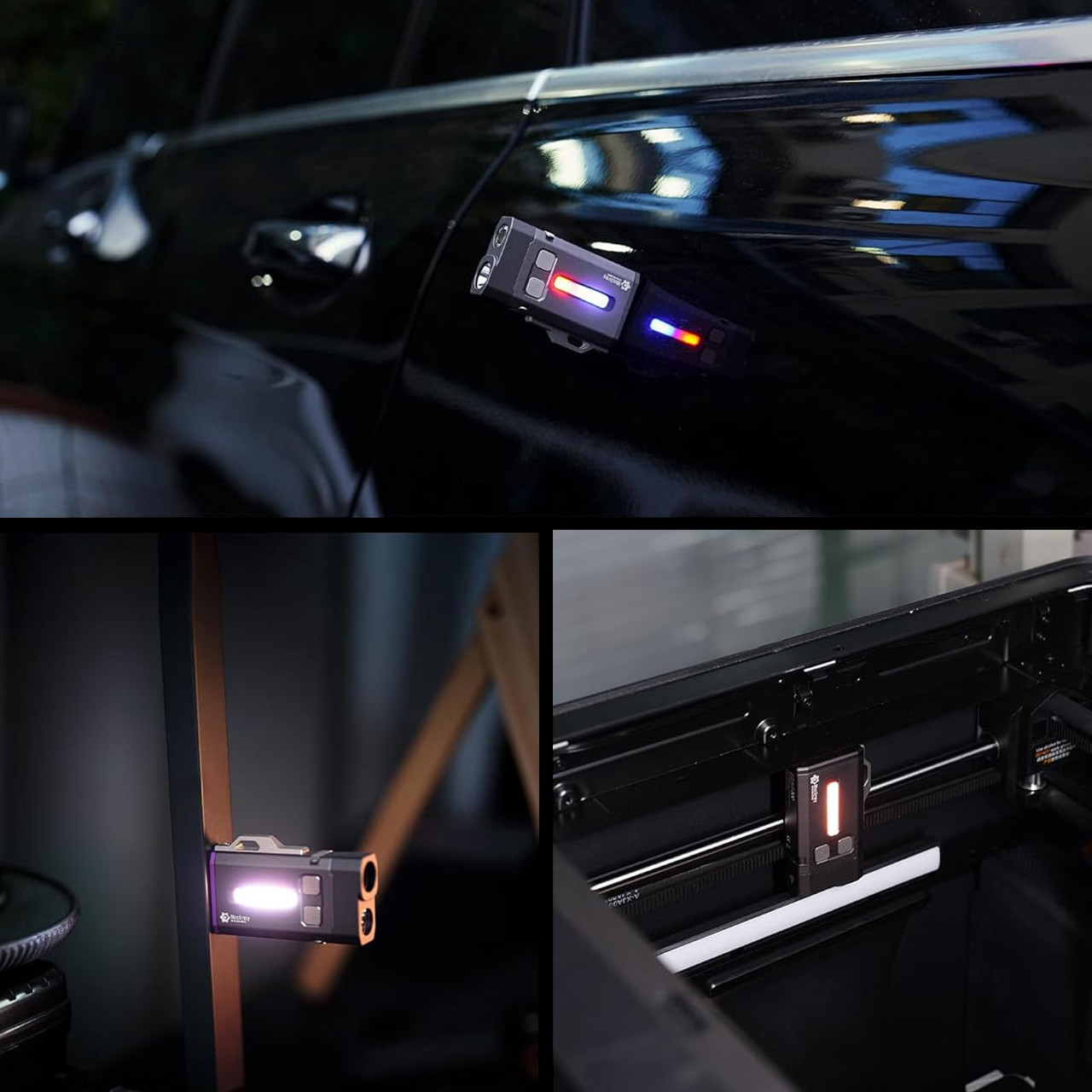 MecArmy SGN8 Dark Grey/UV Flashlight