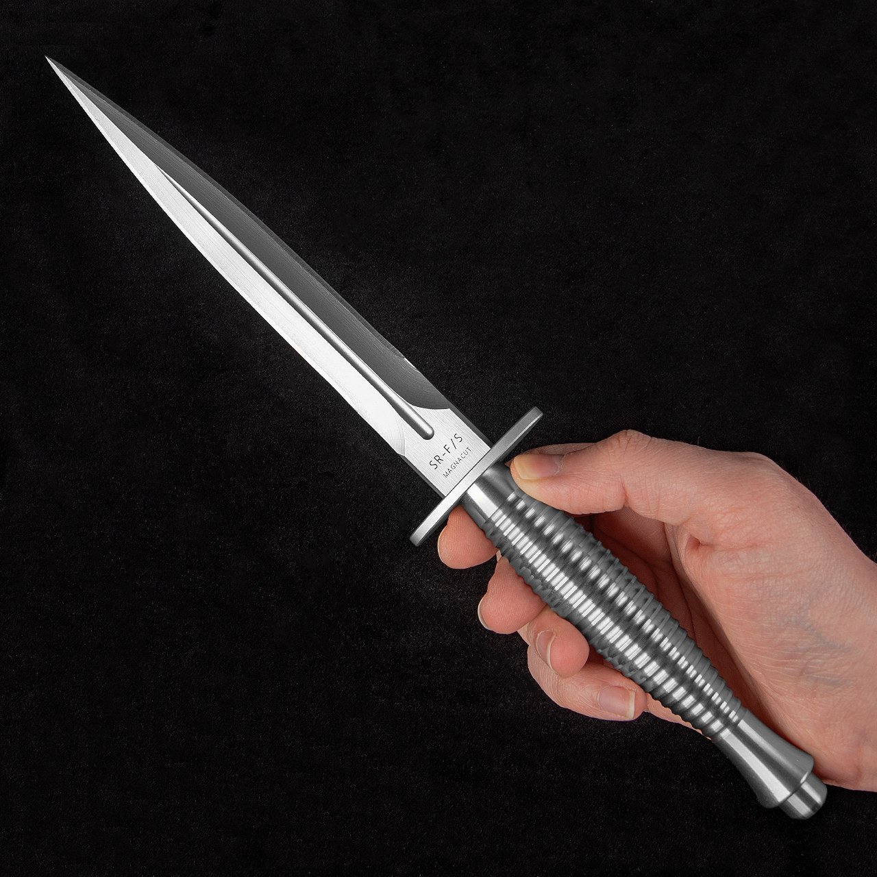 Spartan Ronin Dagger Satin Fixed Blade