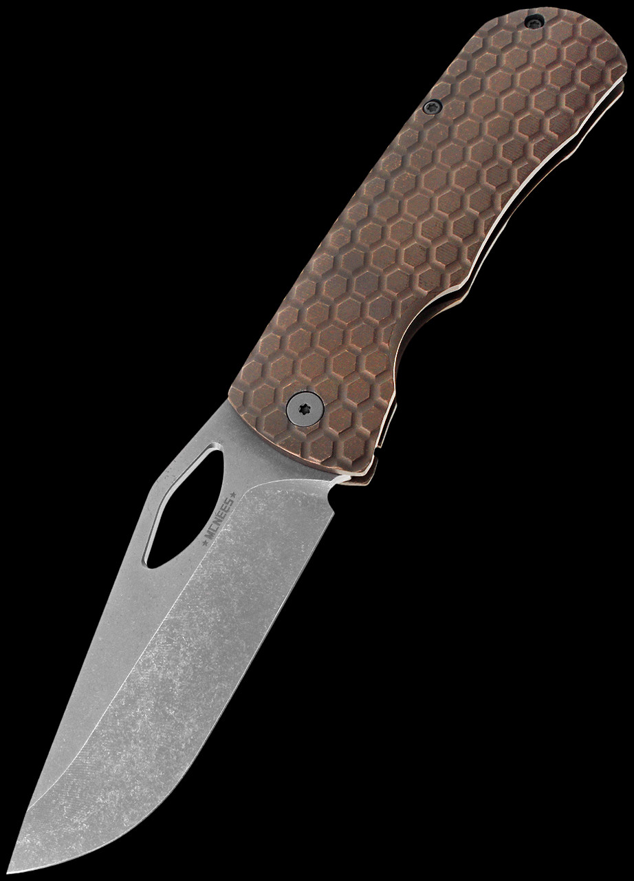 McNees Dixon Honeycomb Atomic Bronze Folding Knife