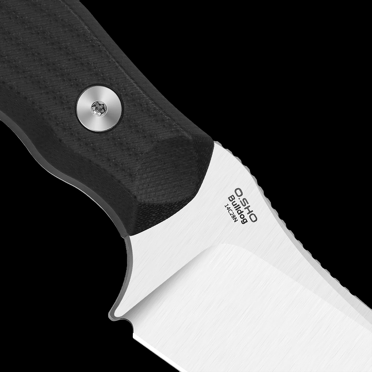 Kizer Bulldog Black G10 Fixed Blade