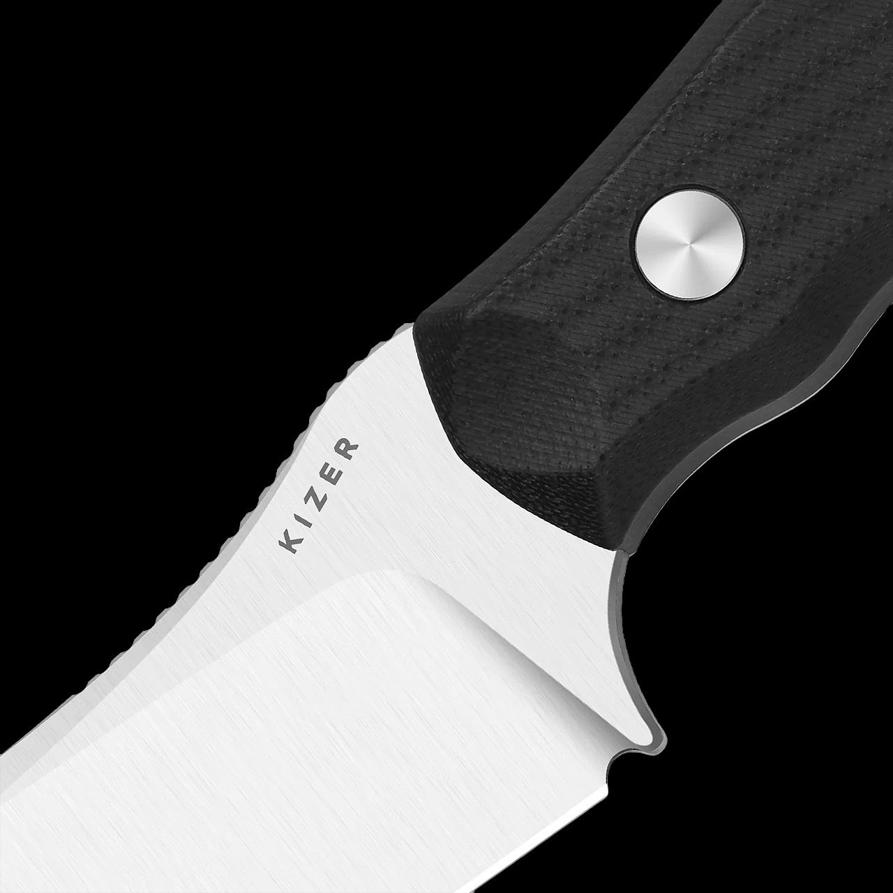 Kizer Bulldog Black G10 Fixed Blade