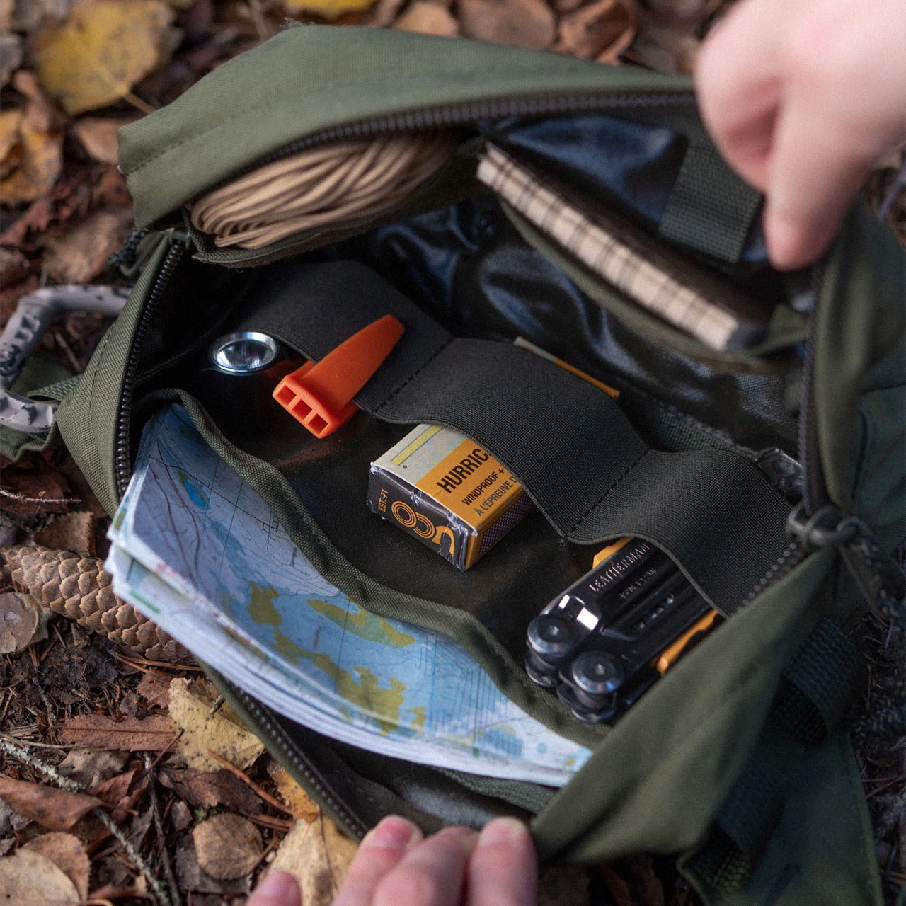 Savotta Suur-Kukkaro Hip Pack Black