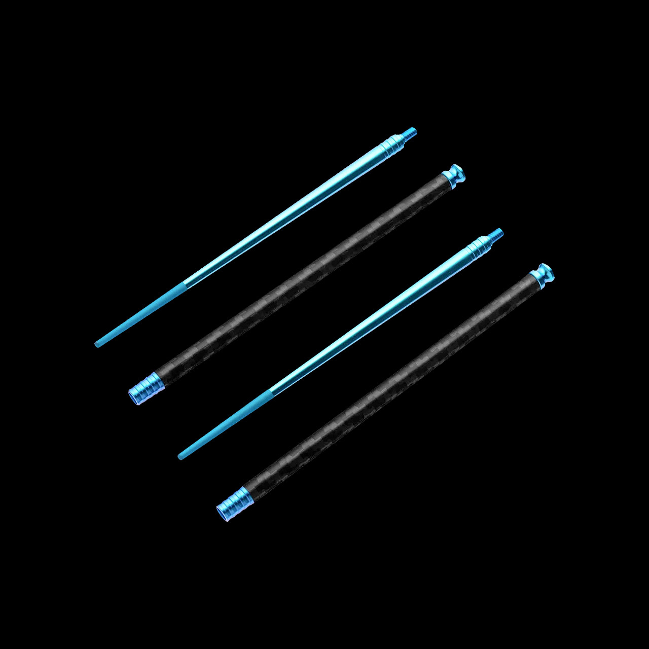 Spartan Chopsticks Blue Titanium