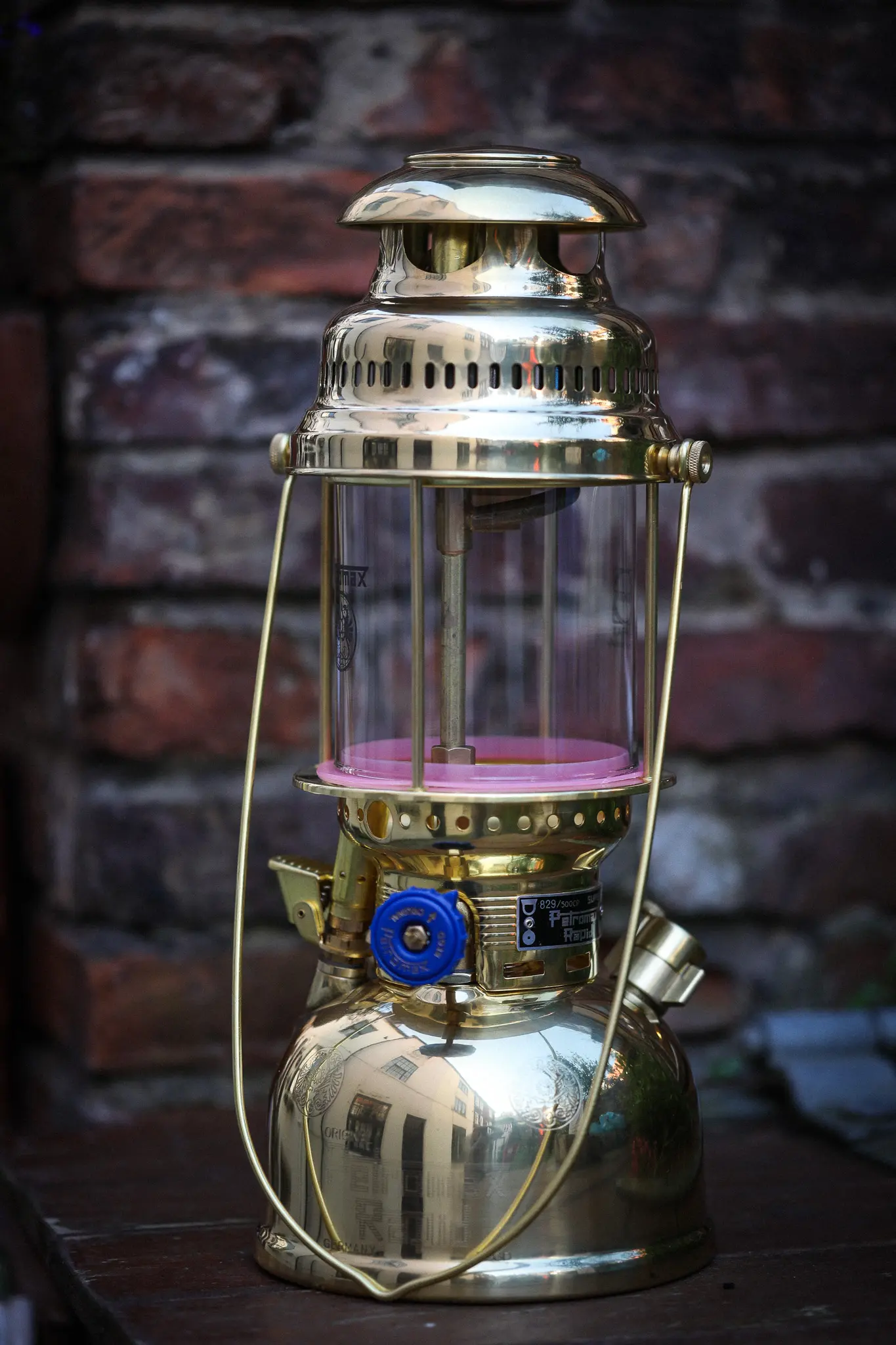 Petromax HK500 High Pressure Lamp Brass