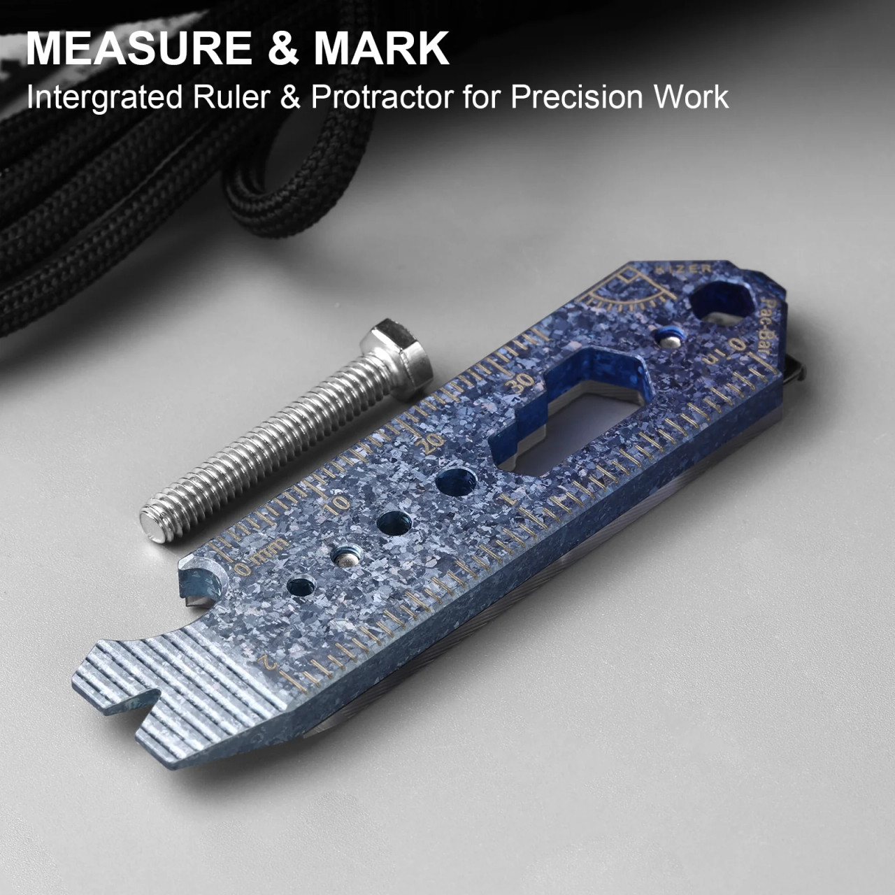 Kizer Crystalised Titanium Multi-Functional Pac-Bar