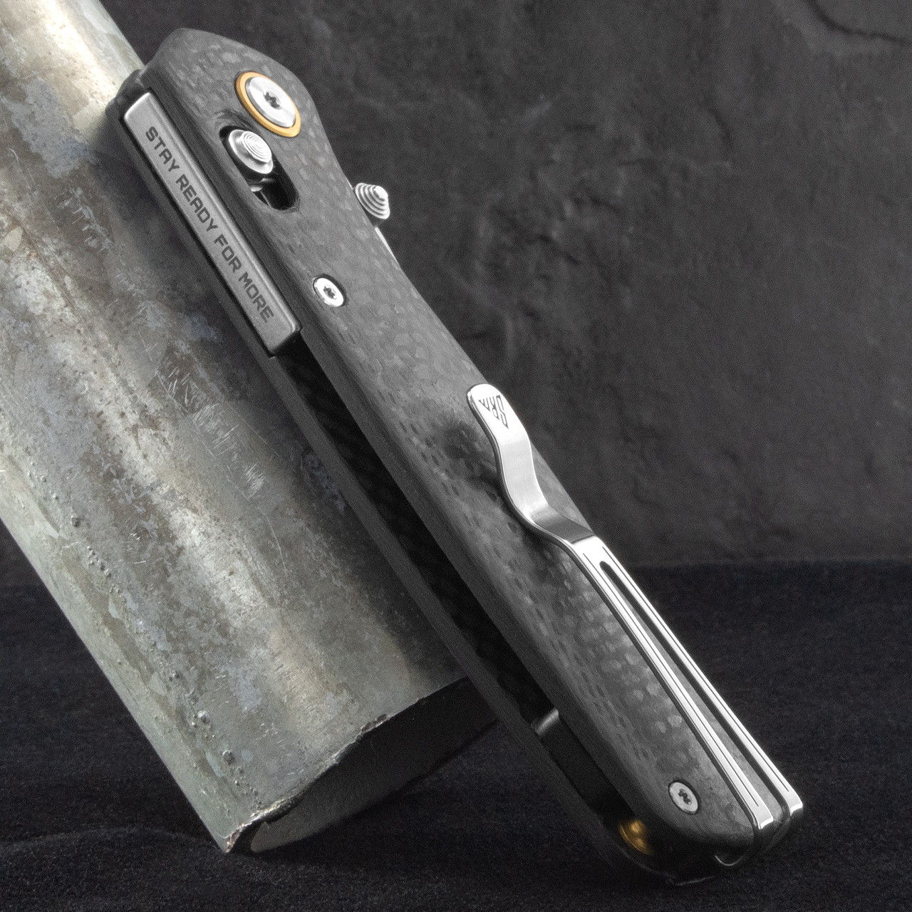 SRM 255l Ambi Lock Carbon Fibre Folding Knife