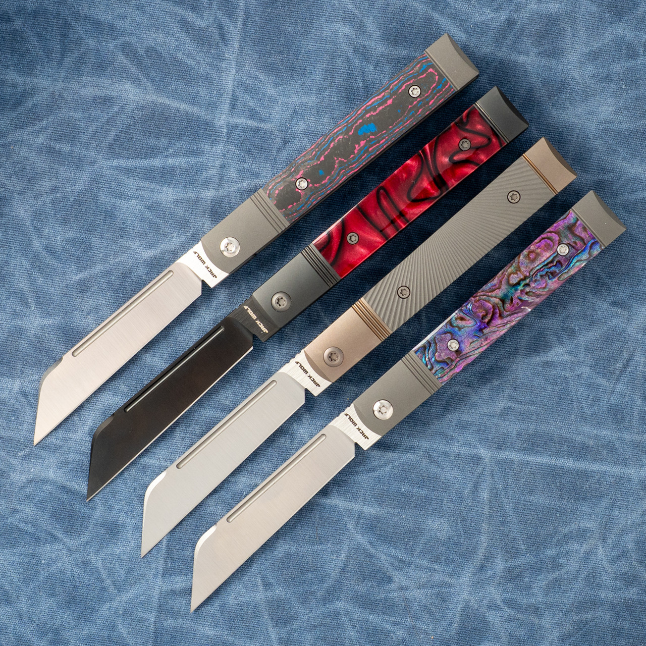 Jack Wolf Feelbetter Jack Titanium Starburst Folding Knife