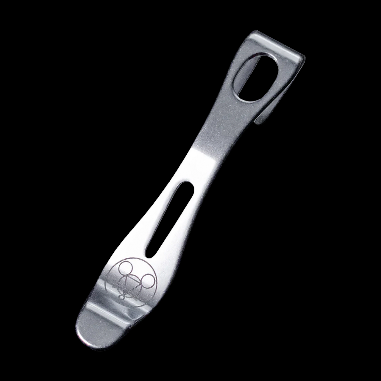 Giant Mouse Satin Steel Deep Carry Clip