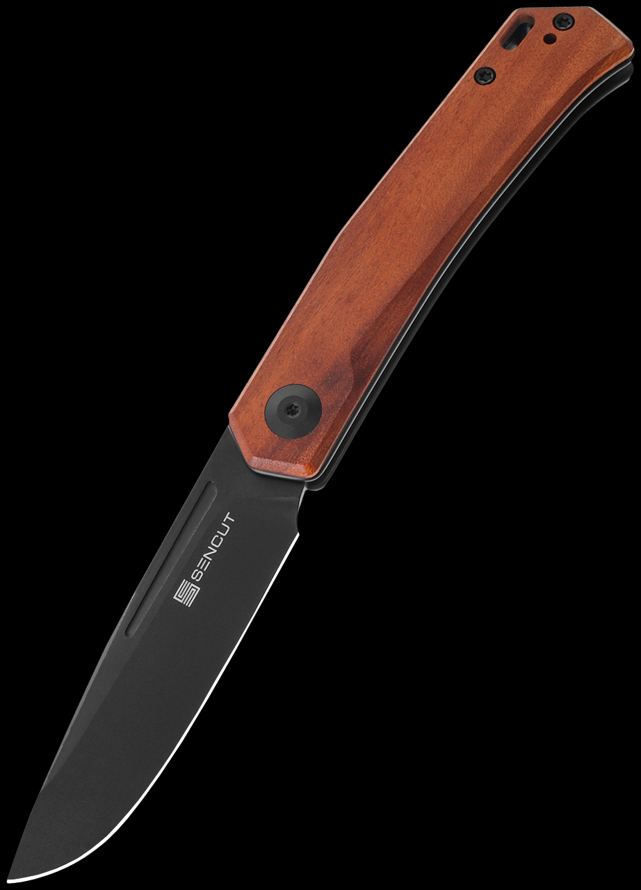 Sencut Braxx Guibourtia Wood Folding Knife