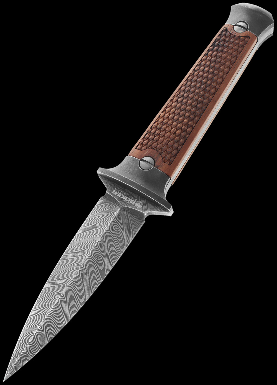 Boker P08 Damast Fixed Blade