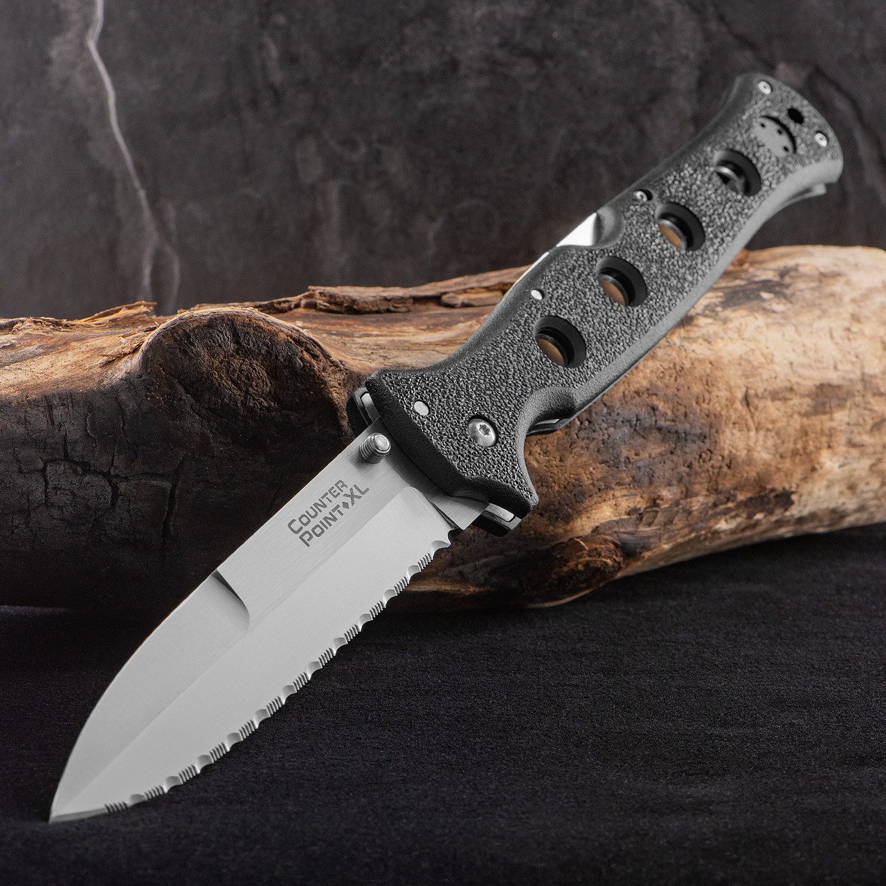 Cold Steel Counter Point XL Serrated Folding Knife