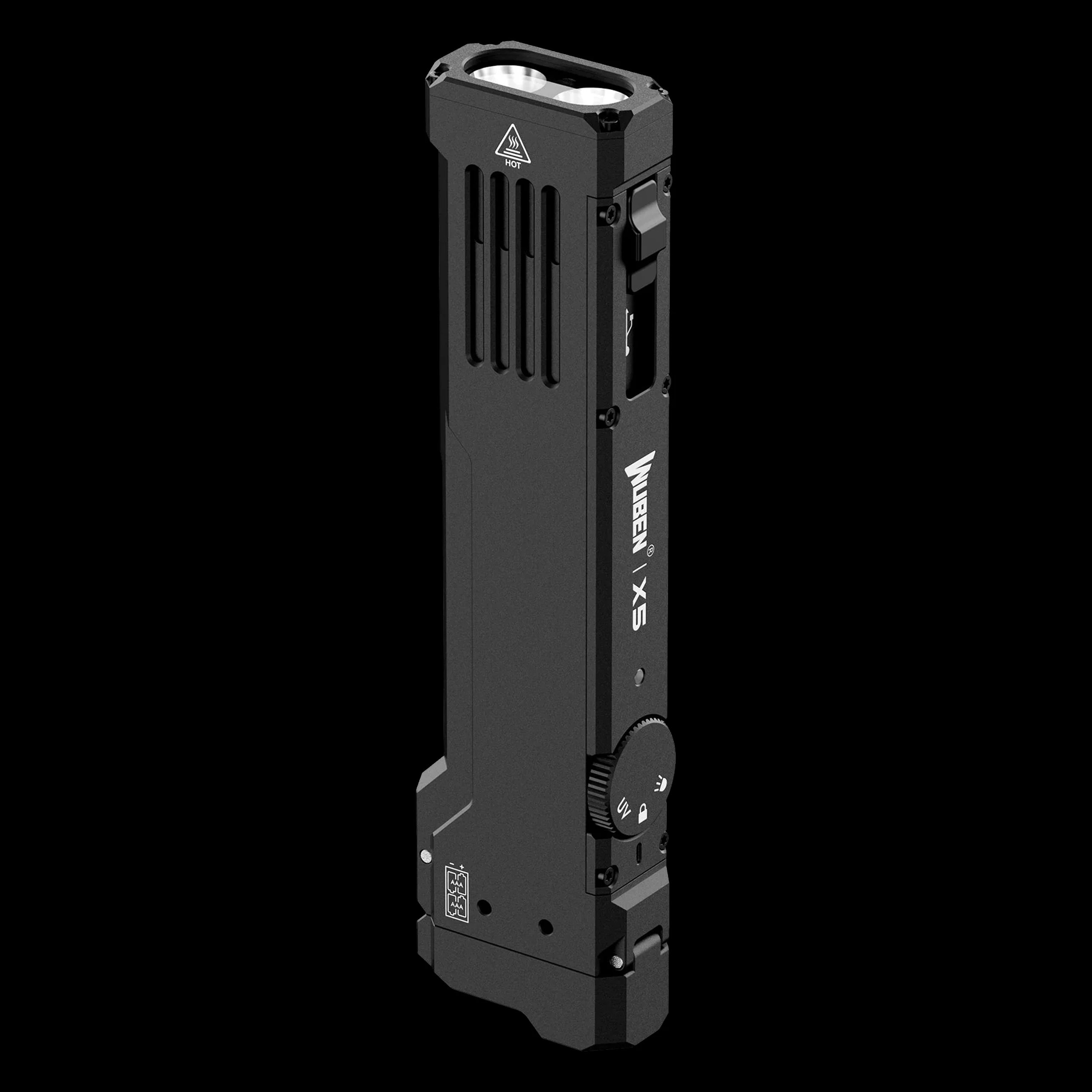 Wuben X5 Flashlight Black