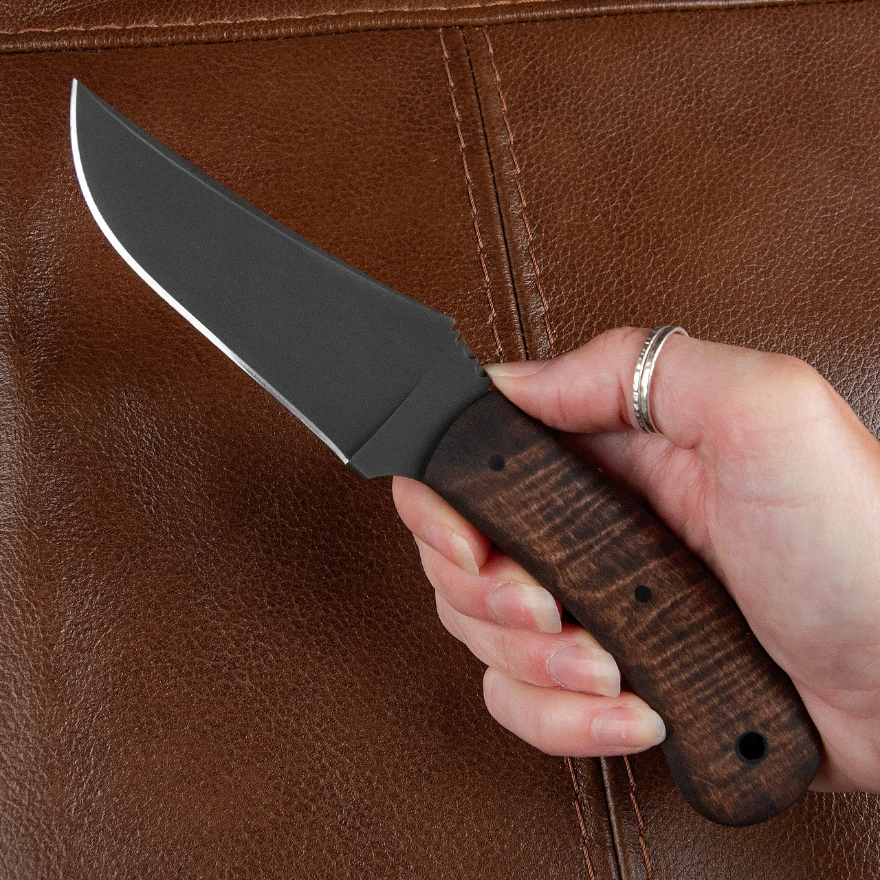Winkler Blue Ridge Hunter Maple Fixed Blade