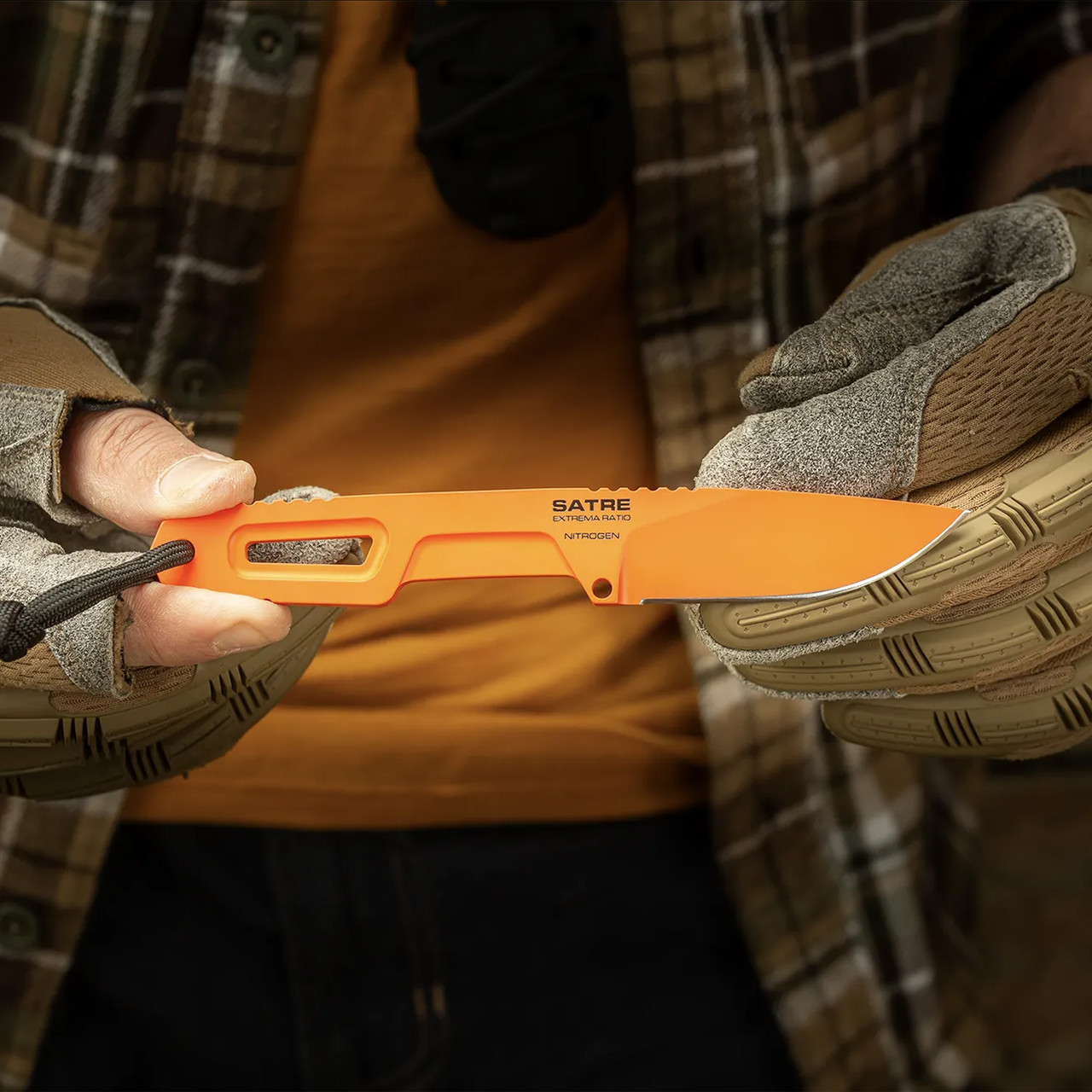 Extrema Ratio Satre Nitro Orange Fixed Blade