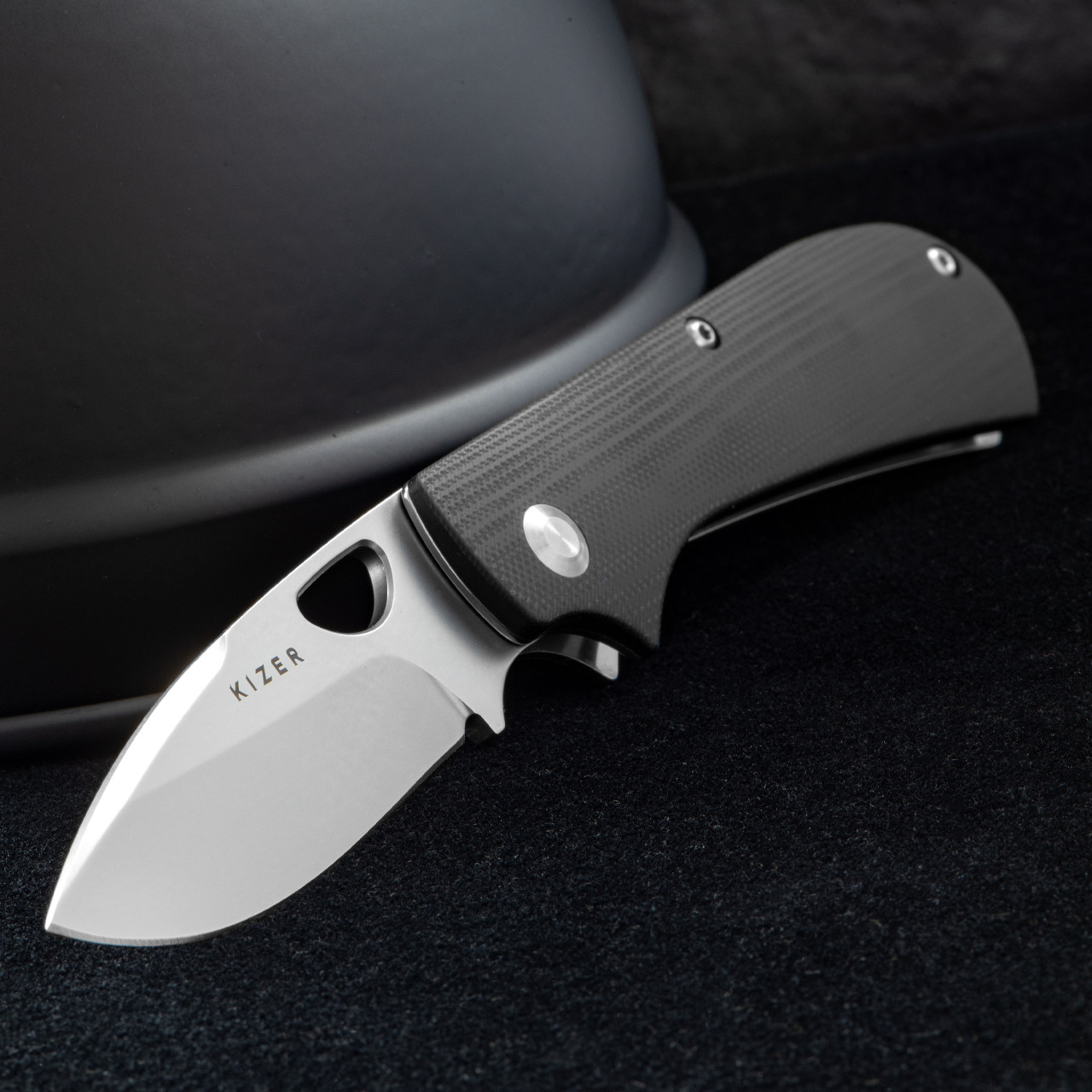Kizer Zipslip Black G10 Folding Knife