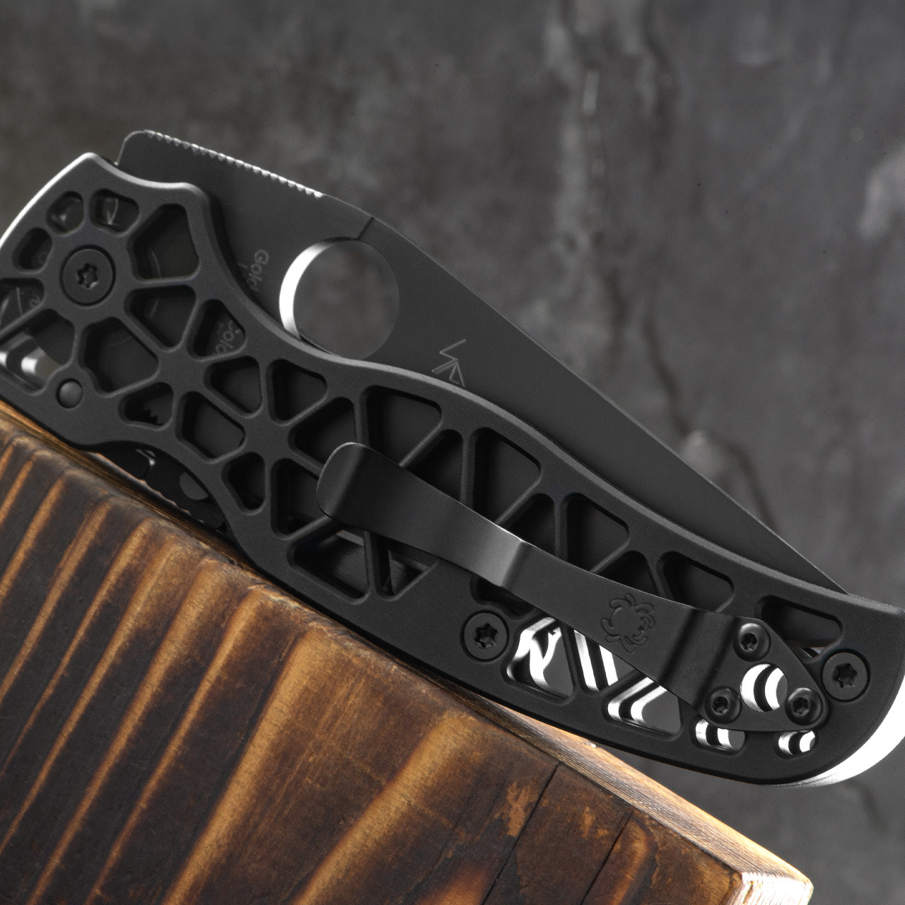 Spyderco Edgerati Aluminium Folding Knife