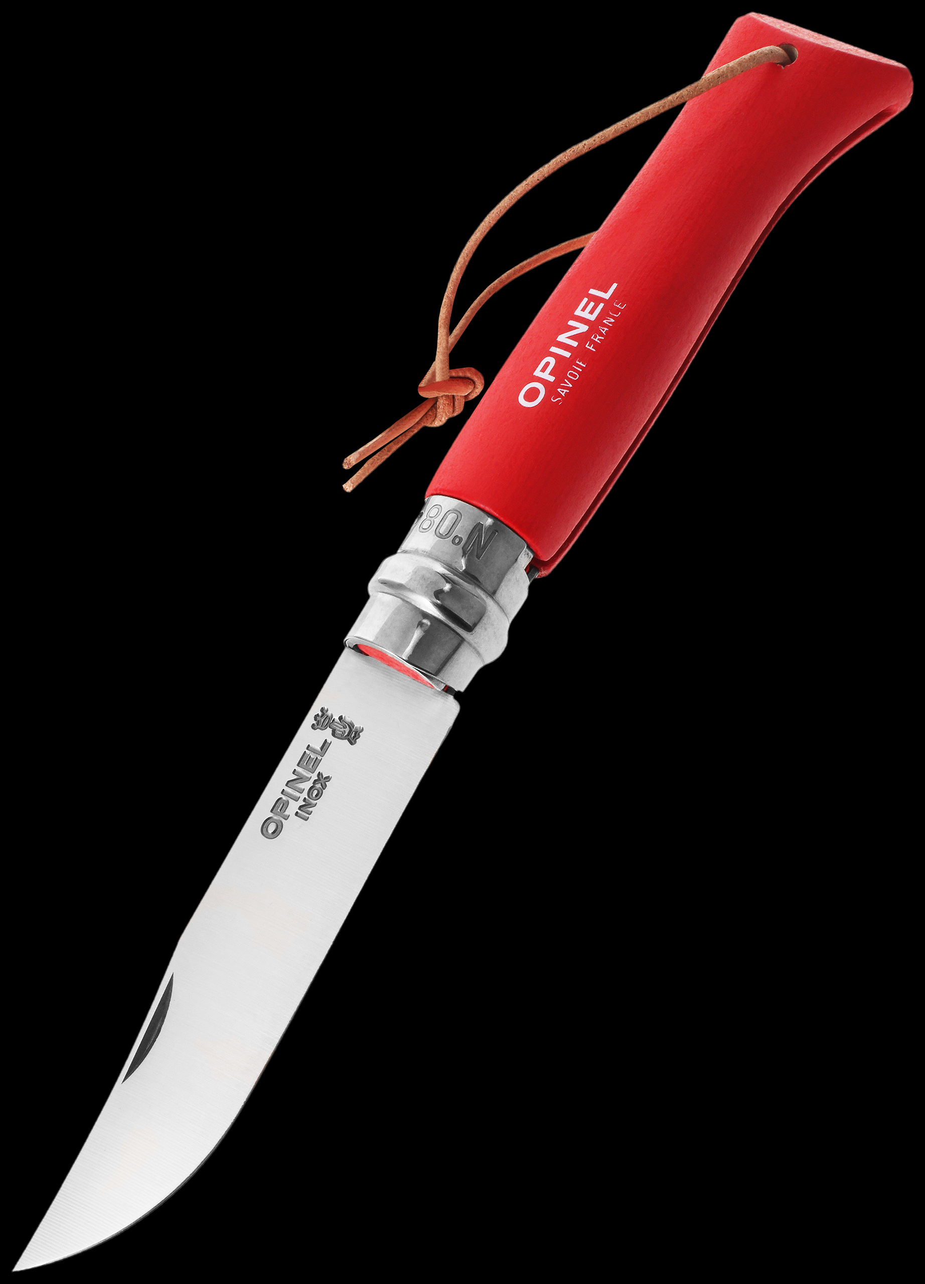 Opinel No08 Colorama Red | Folding Pocket Knife