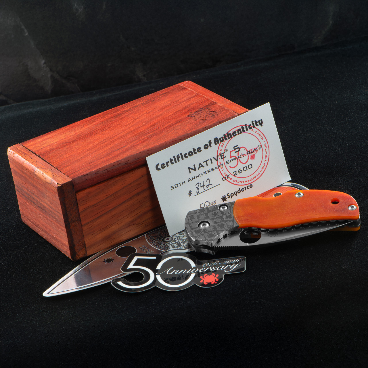 Native 5 50th Anniversary Amber Bone CPM S90V | Sprint Run
