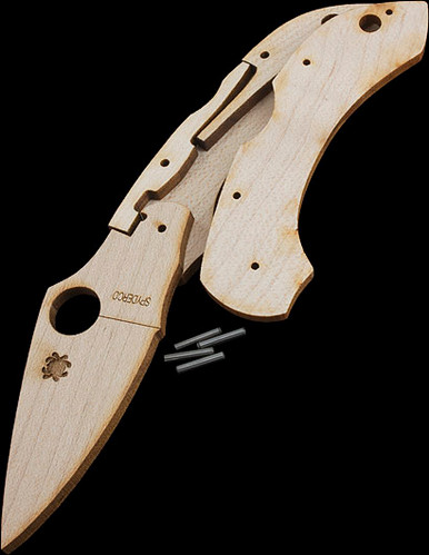 Spyderco Dragonfly Wooden Knife Kit