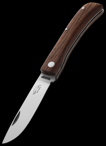 Large Hippekniep Otter Messer Traditional German Pocket Knife in Plum Tree  - Pioneer Recycling Services