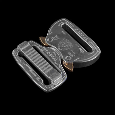 AustriAlpin 45mm 1.75 Chrome Cobra Buckle - Male Adjustable Female Fixed  FY45AVF