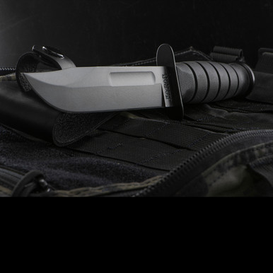 Ka-Bar USMC Black Fixed Blade