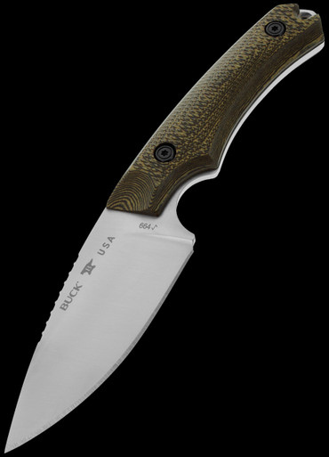 Buck 664 Alpha Hunter Richlite Handle Material