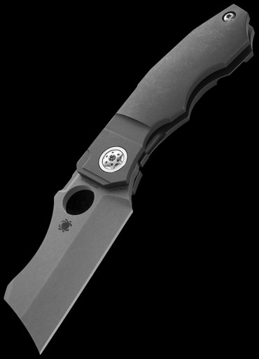 Wazoo Survival Gear Mini Black Folding Ceramic Cleaver Pocket