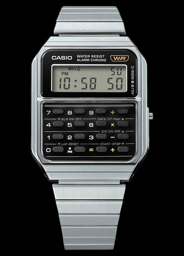 Casio Vintage Retro 500WE-1AEF Calculator Watch Heinnie Haynes