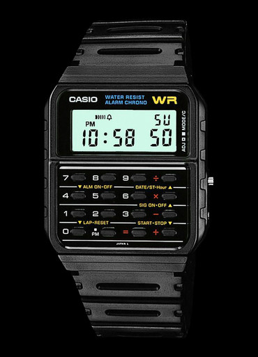 Ca 53w Best Casio Calculator Watch Casio Vintage CA-53W-1ER Black