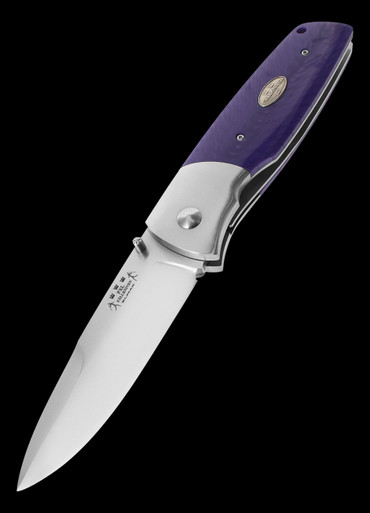 Fallkniven PXL Juma Purple Dragon Folding Knife | Heinnie Haynes