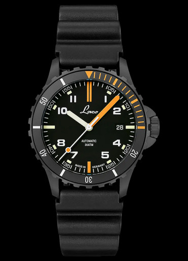 Laco Mojave 42 Orange Watch