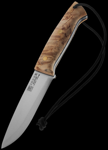 Joker Ranger Bushcraft Curly Birch Firesteel Fixed Blade | Fixed Blade