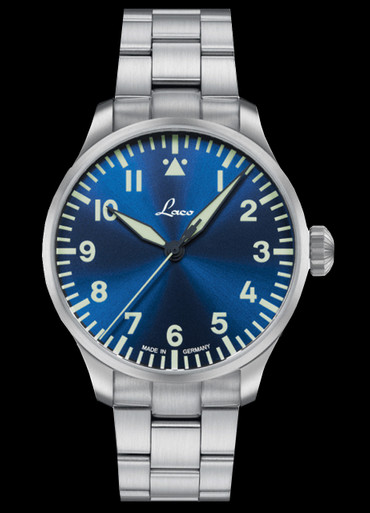 Laco Augsburg Blaue Stunde 42mm Pilot's Watch