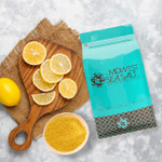 Lemon Drops Foaming Sea Bath Salt Soak - Fine Grain