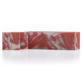 The Midwest Sea Salt Company Red Apple Tango Artisan Soap Loaf -3 Pounds