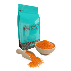 The Midwest Sea Salt Company Refreshing Citrus Mediterranean Sea Bath Salt Soak - Fine Grain