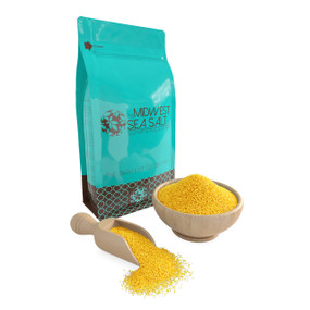 Grapefruit & Lemongrass Foaming Sea Bath Salt Soak - Fine Grain