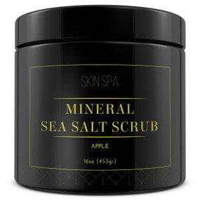 Mineral Sea Salt Scrub - Apple – 16oz (453gr)