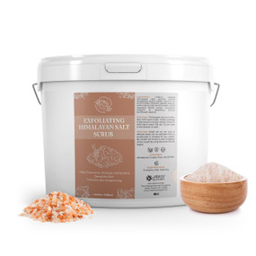 Exfoliating Himalayan Salt Scrub - 128oz