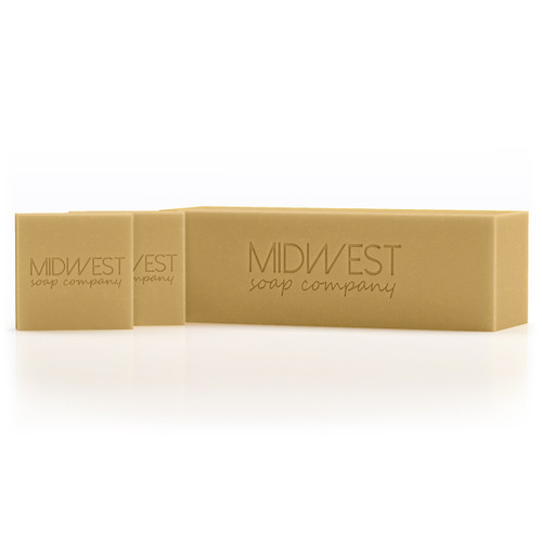 The Midwest Sea Salt Company French Pear Artisan Soap Loaf -3 Pounds