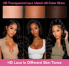Invisible HD Lace Full Frontal Pre-Plucked