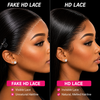 Transparent HD Lace Full Frontal Pre-Plucked Wig with a Med. Cap