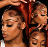 13x6 Transparent HD Swiss Lace Full Frontal Pre-Plucked Wig with a Med. Cap