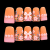 10 pcs Light Pink Flower Bow Diamond Duck Bill Fake Nail Set
Available Size: Medium