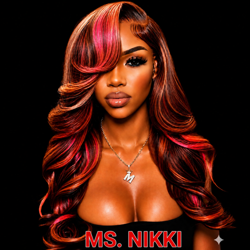 Pink Brown Neapolitan Highlight Brazilian 200% Density 28" Body Wave
100% Human Hair