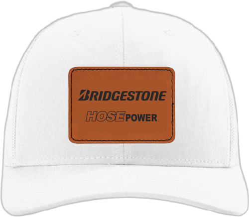 Bridgestone HosePower Richardson Trucker Cap with Leatherette Patch, Assorted Colors