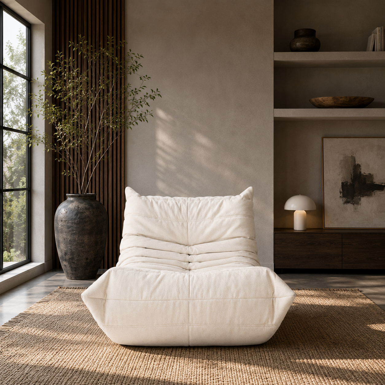 Michel Ducaroy Fireside Lounge Chair - Final Sale - Manhattan Home