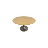 Arrow Oval Wood Modern Tulip Dining Table