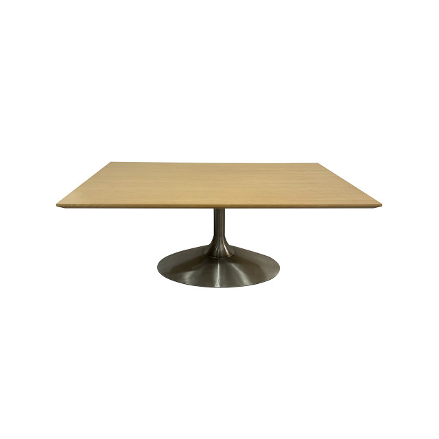 Arrow Rectangular Wood Modern Tulip Dining Table